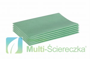 Multi ściereczka economy -  zielona  5 szt. 